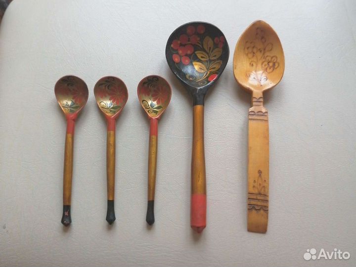 Ложки деревянные СССР