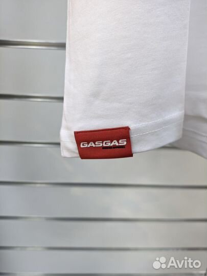 Футболка full GAS TEE white gasgas