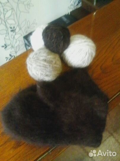 Пряду пряжу из собачьей шерсти