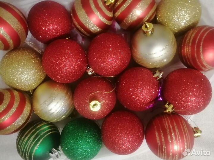 Елка искусственная бу с игрушками