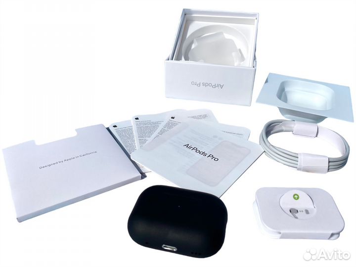 Наушники черные AirPods Pro 2