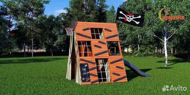 Игровая площадка для дачи Савушка База 1