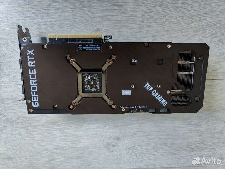 Видеокарта asus TUF Gaming 3070Ti 8Gb