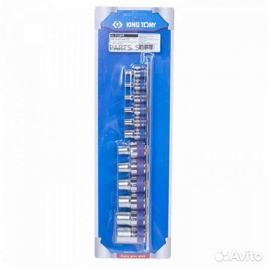 King tony 7113PR Головка torx набор Е4-Е20 1/2 &3