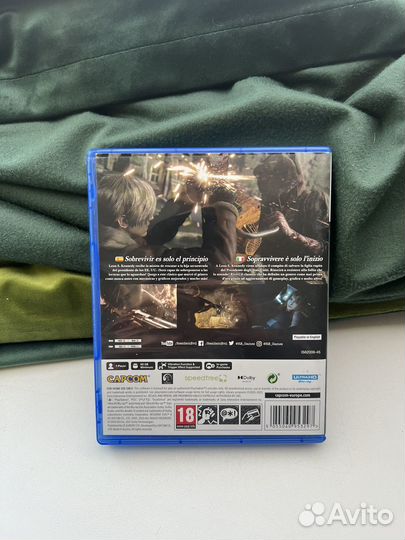 Resident evil 4 remake ps5 диск