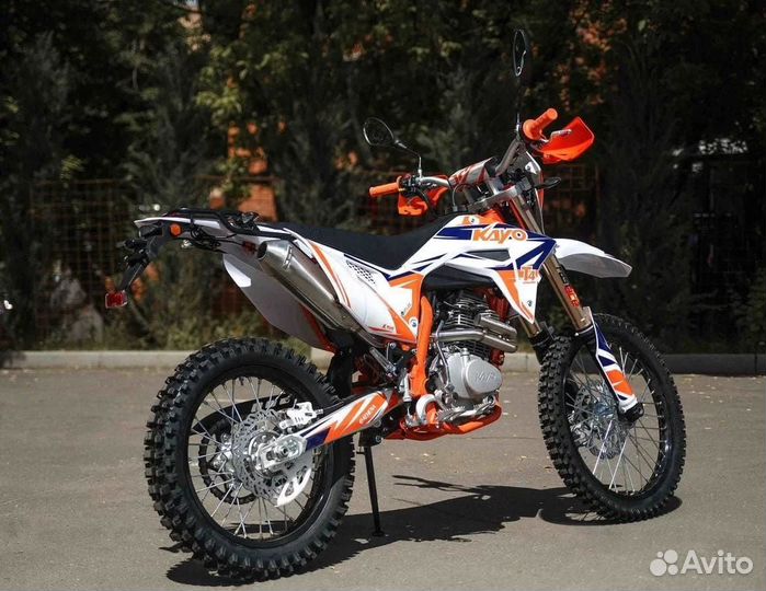 Мотоцикл кроссовый kayo T4 250 enduro PR 21/18