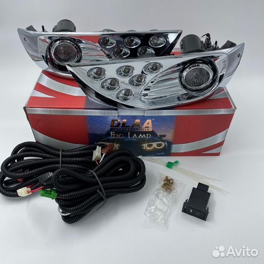 Туманки Toyota Land Cruiser Prado 120 S1645