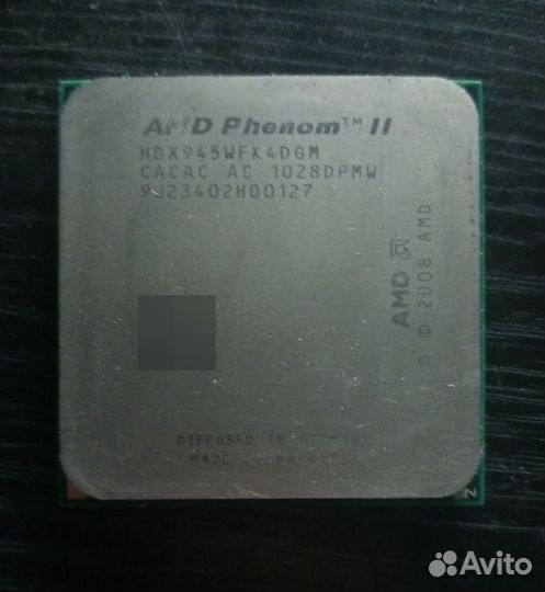 Процессор Phenom ii x4 945