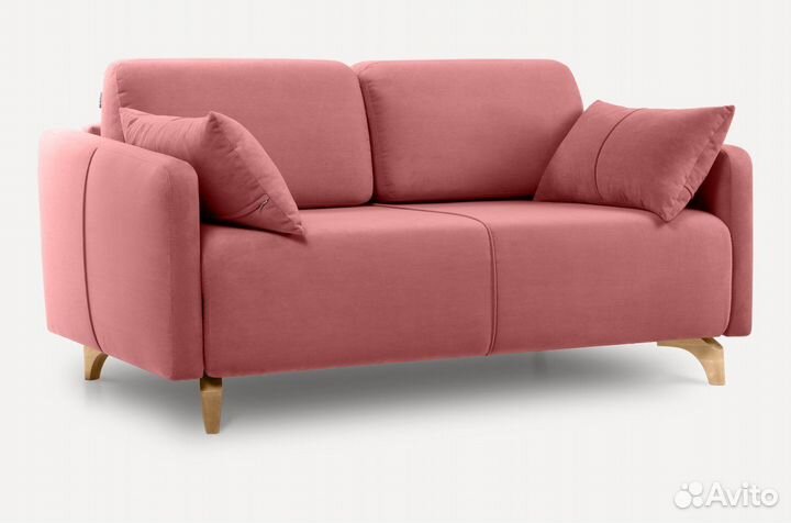 Диван Льери Мини Velvet Coral