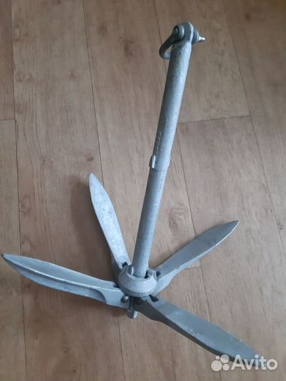 Якорь для лодки складной