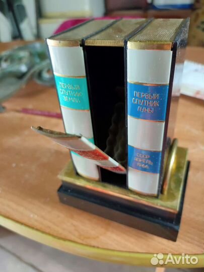 Музыкальный настольный портсигар СССР