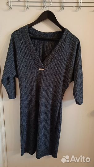 Платье женское серое 44-46