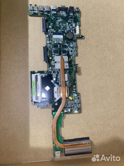 Материнская плата с процессором
