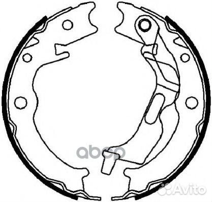 Колодки тормозные FSB4017 Ferodo