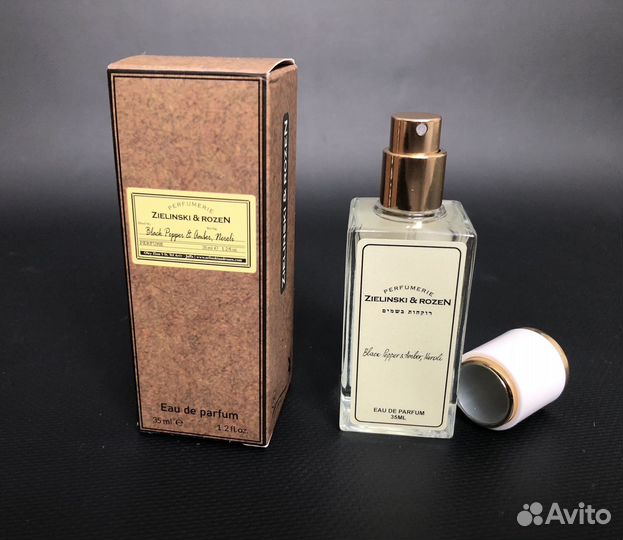 Духи Zielinski&Rozen Black Pepper&Amber, Neroli