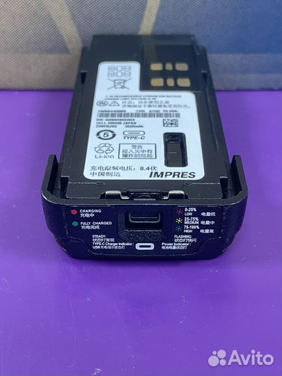 Умный аккумулятор motorola DP серия usb-type c