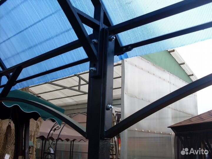 Металлические фермы для навеса