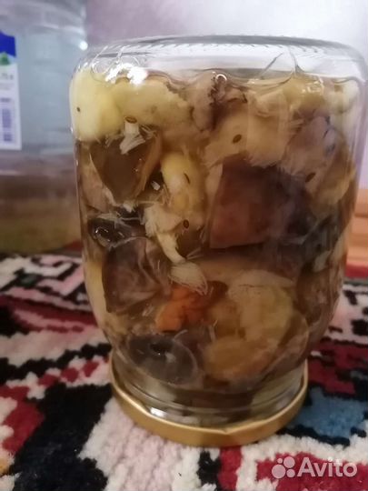 Грибы свежие и маринованные