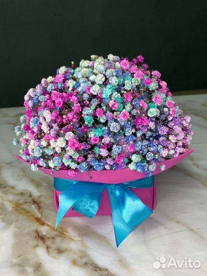 Букет цветов гипсофил