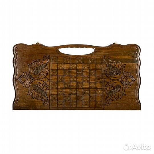 Нарды резные Кафрский орел 60 х 60 см бук Армения 62489