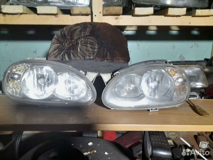 Блок фары передние газ 31105 в отл сост