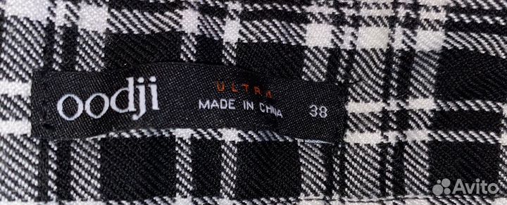 Юбка в клетку oodji