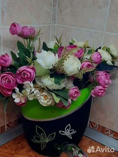 Искусственные цветы букет