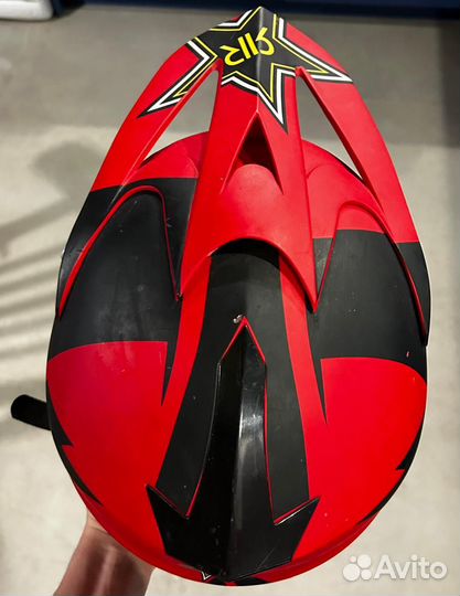 Шлем для мотоцикла кроссовый детский