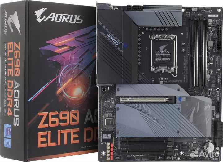 Материнская плата 1х Socket LGA1700 gigabyte aorus