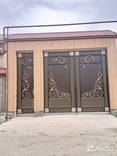 Ворота кованые под ключ