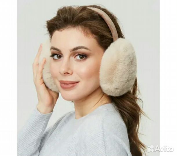 Меховые наушники