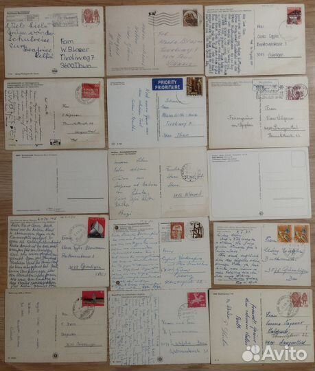 Открытки виды,марка,горы подъёмники