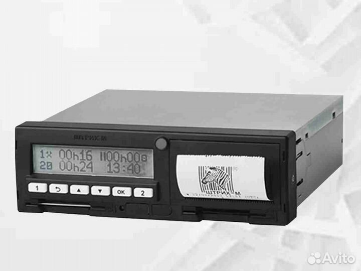 Тахограф Штрих-М с блоком скзи.С активацией