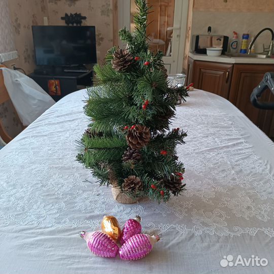 Ёлочка маленькая настольная