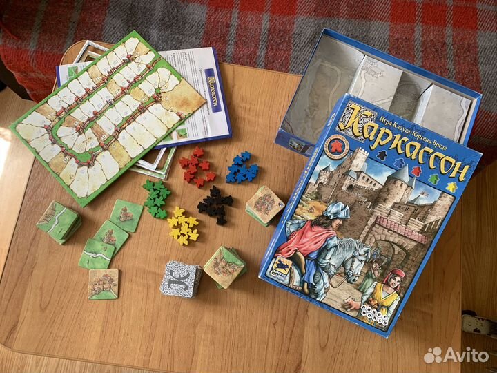 Легендарная настолка Каркассон состояние как новая