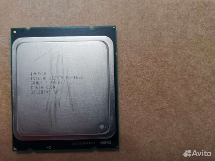 Процессор Intel Xeon E5-1603 + башня сокет 2011