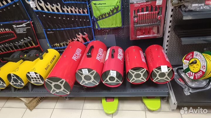 Тепловая газовая пушка тгп-10000 Ресанта