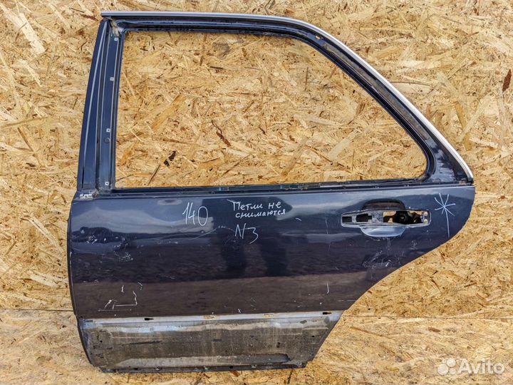 Дверь задняя левая Mercedes w 140