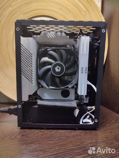 Игровой мини пк mini-itx i3 12100f 1660ti b660i