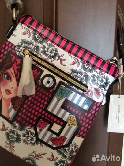 Сумка-планшет новая David Jones, Франция