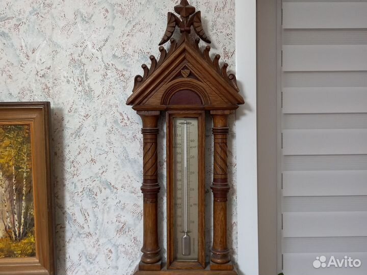 Барометр антикварный