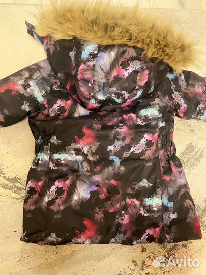 Зимний костюм на девочку 128