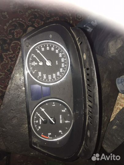 Панель приборов x5