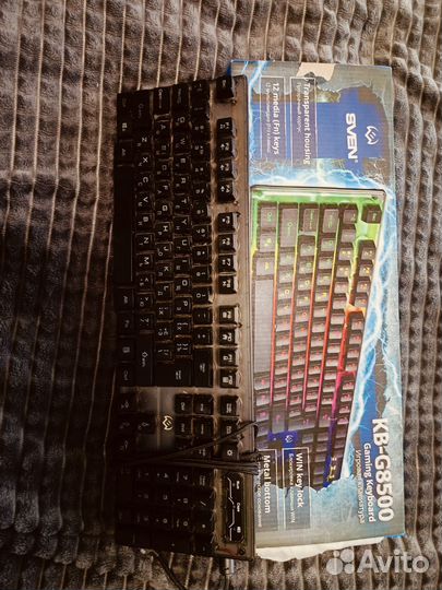 Клавиатура проводная игровая Sven KB-G8500