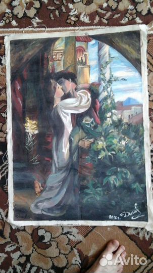 Копия картины Ромео и Джульетта Френка Дикси