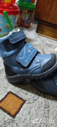 Зимние сапожки для мальчика, размер 22
