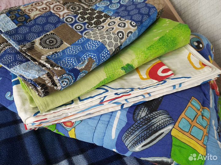 Одеяло детское 130х110 с пододеяльниками