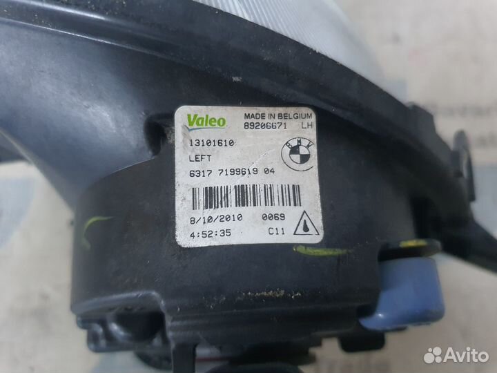 Противотуманная фара левая BMW F07