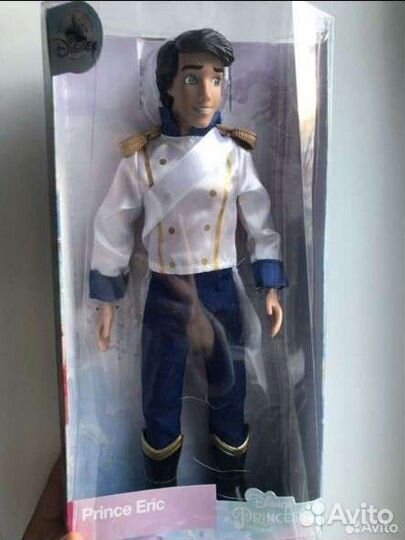 Эрик принц Ариэль русалочки кукла Disney