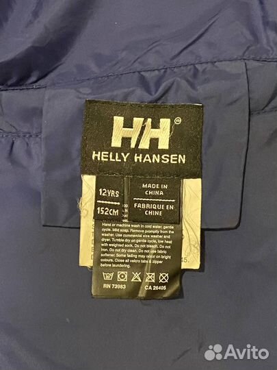 Пуховик helly hansen двухсторонний